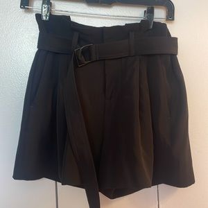 NWT VINCE black shorts size 2!